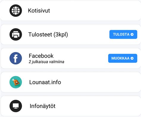 lunastazja|Lounasravintolan ykköstyökalu .